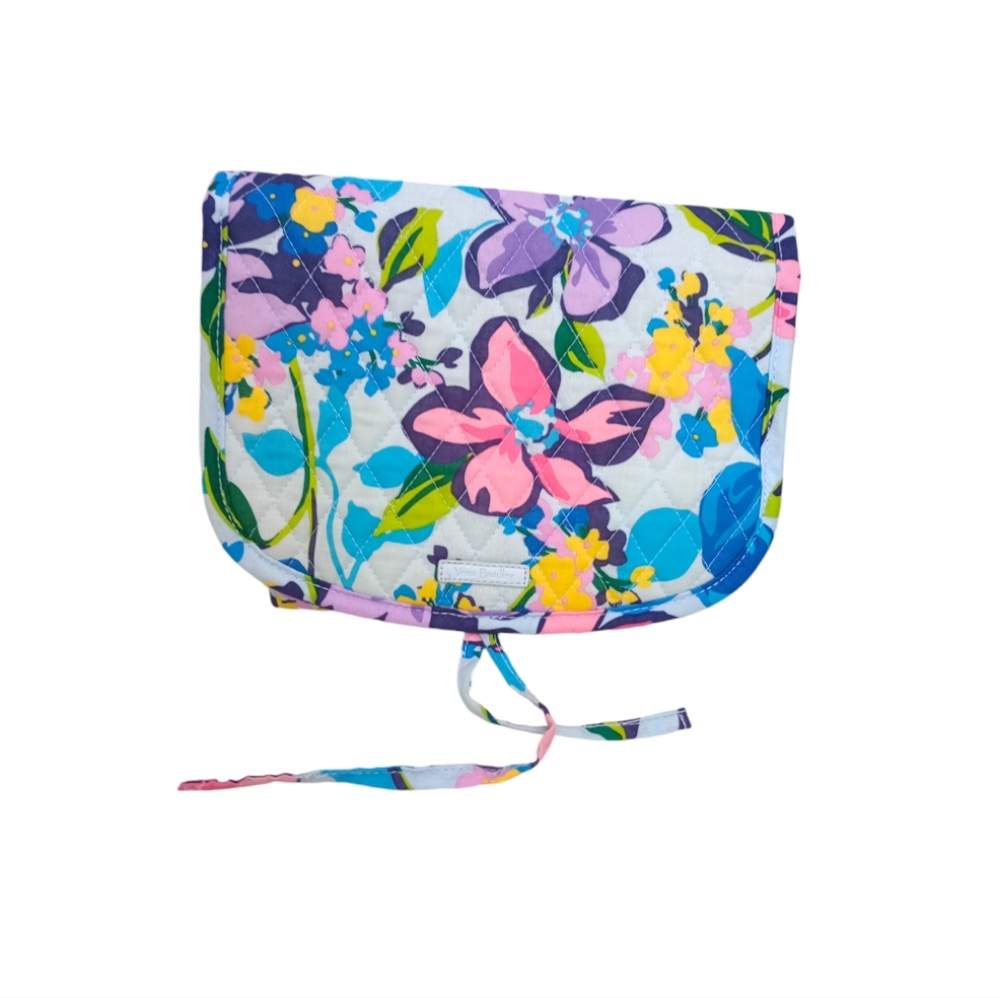 Vera Bradley Hanging Floral Makeup Travel Bag